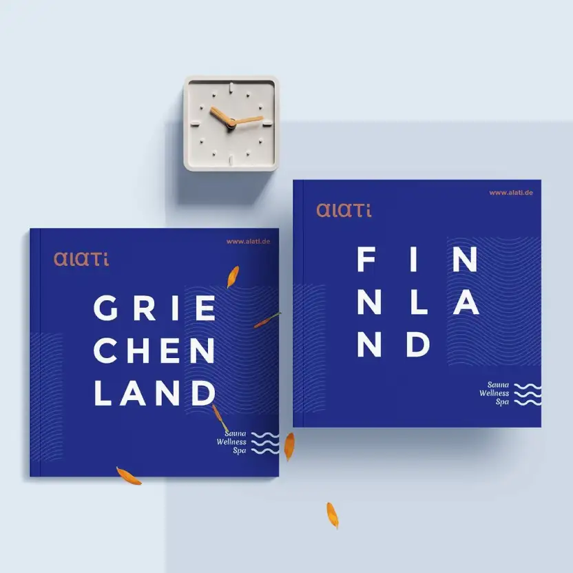 Design Broschüre Alati