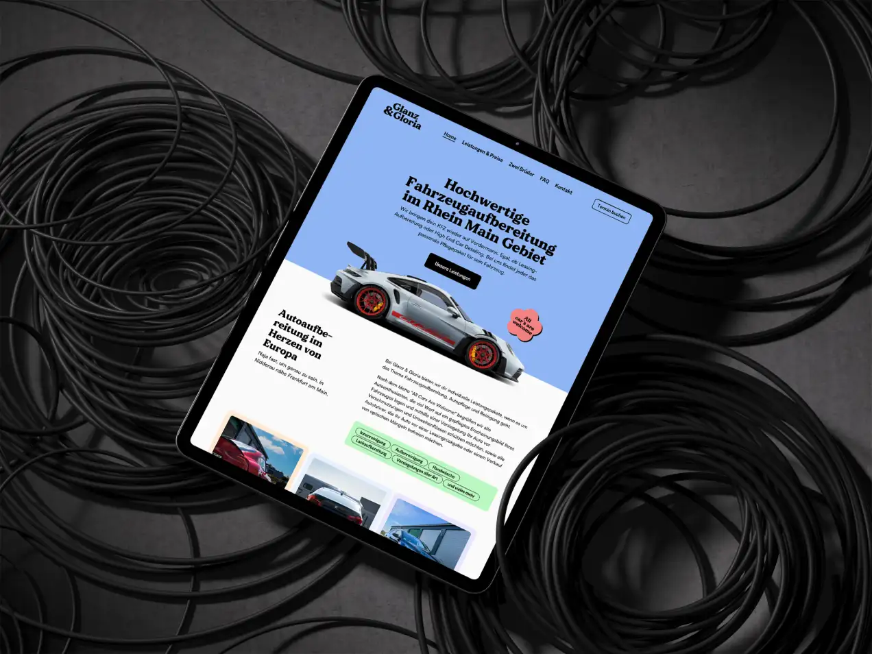 Branding und Website